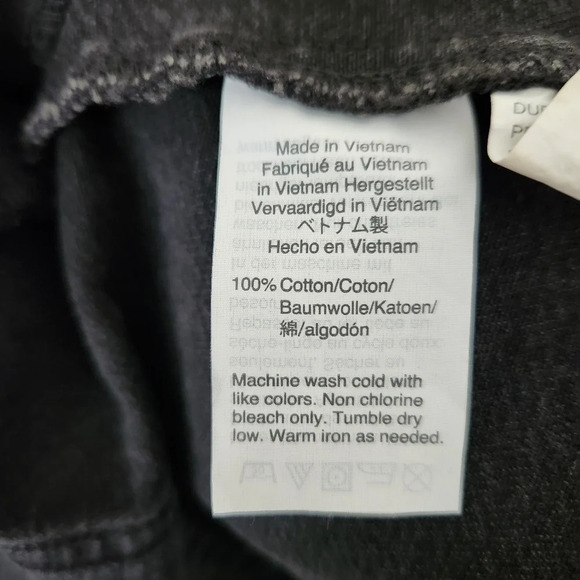 Madewell | Rigid Denim A-Line Mini Skirt in Lunar Wash Cutout Edition - Size 27 - Picture 11 of 11